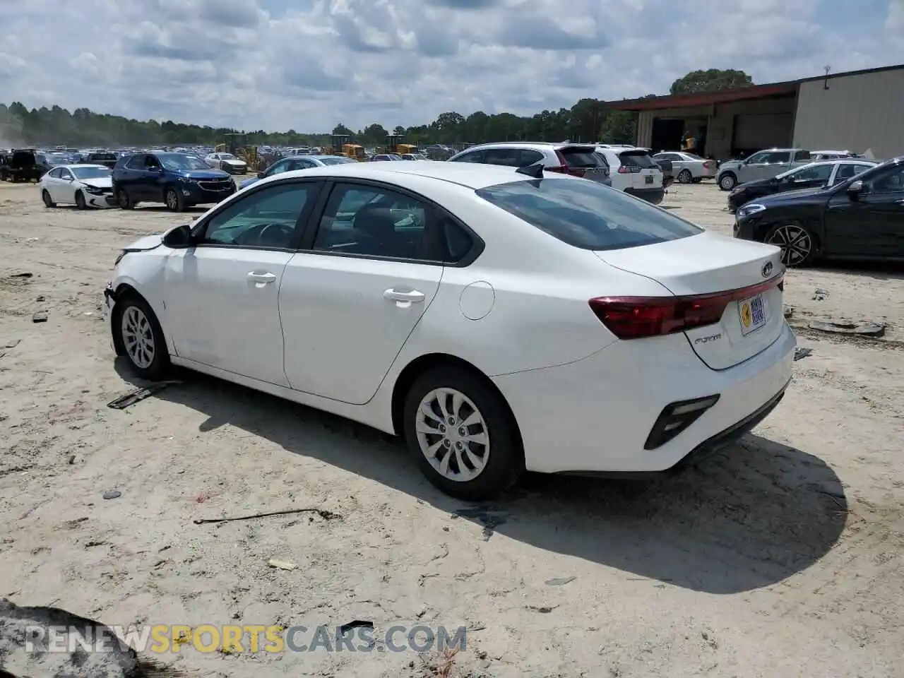 2 Photograph of a damaged car 3KPF24AD1ME322978 KIA FORTE 2021
