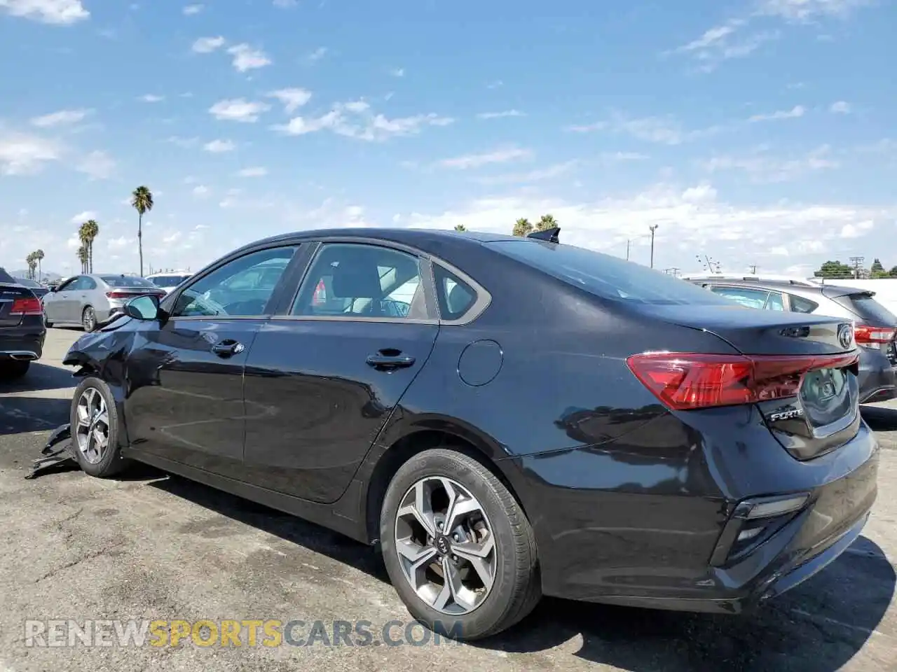 2 Photograph of a damaged car 3KPF24AD1ME331325 KIA FORTE 2021