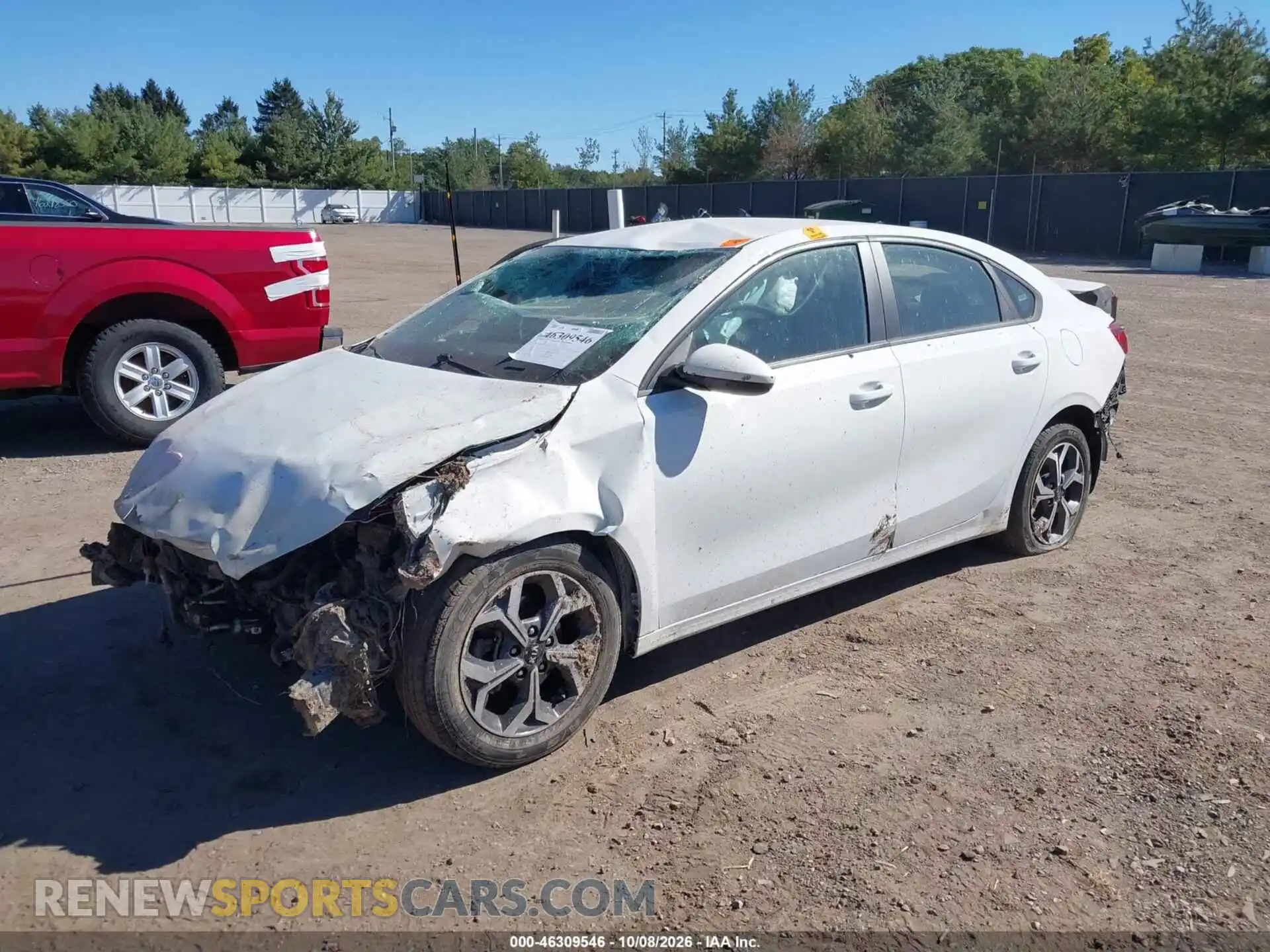 2 Photograph of a damaged car 3KPF24AD1ME334225 KIA FORTE 2021