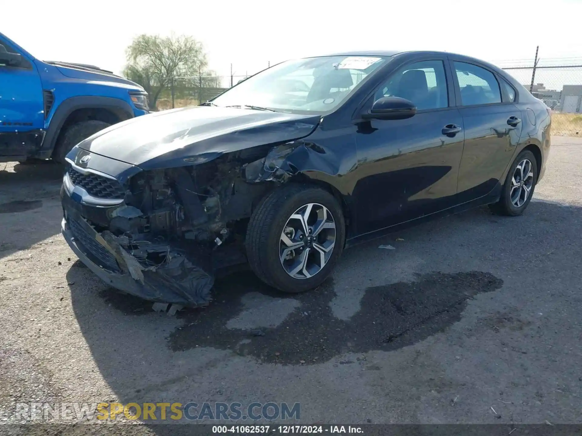 2 Photograph of a damaged car 3KPF24AD1ME335813 KIA FORTE 2021