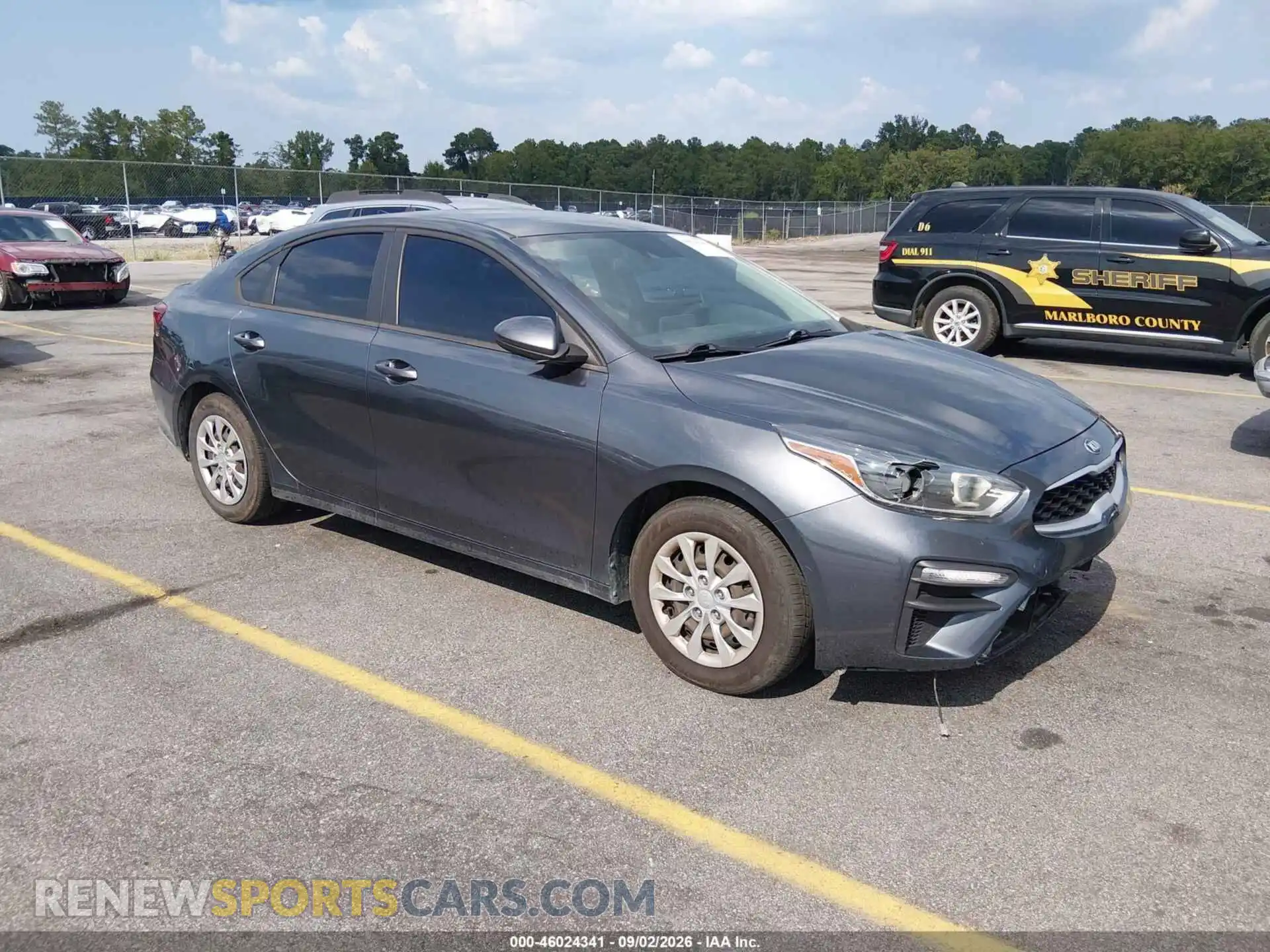 1 Photograph of a damaged car 3KPF24AD1ME339991 KIA FORTE 2021