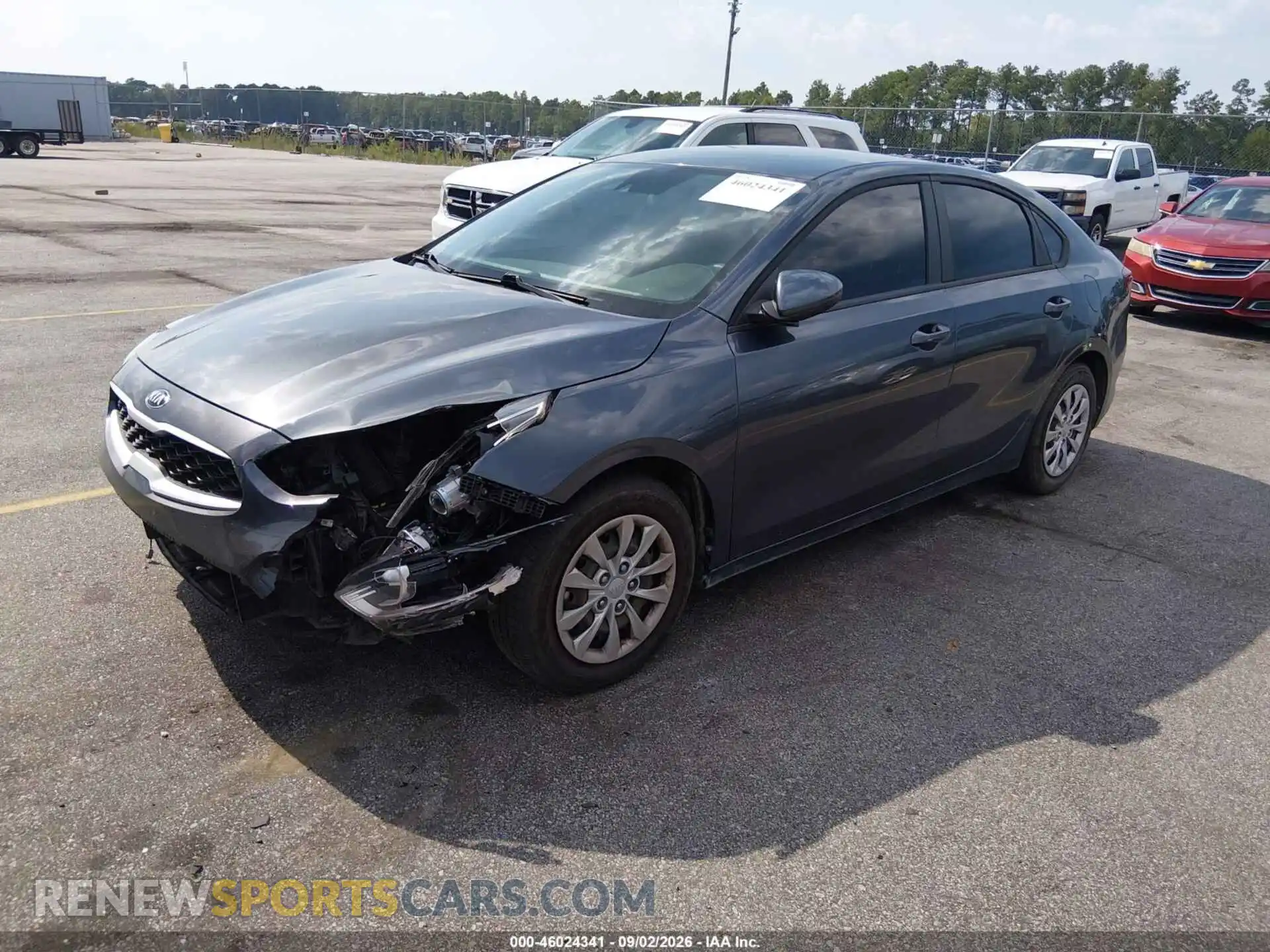 2 Photograph of a damaged car 3KPF24AD1ME339991 KIA FORTE 2021