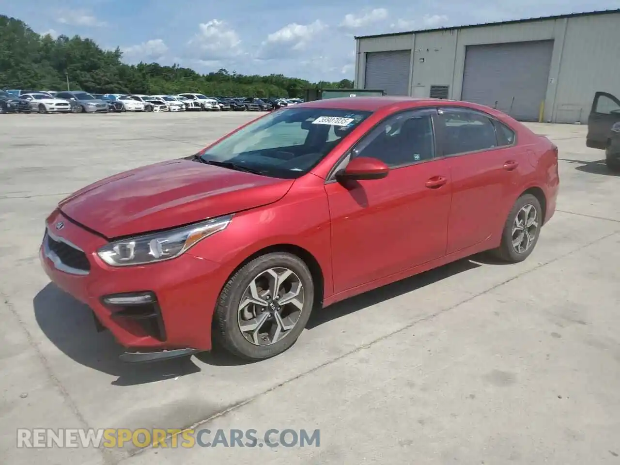 1 Photograph of a damaged car 3KPF24AD1ME341157 KIA FORTE 2021