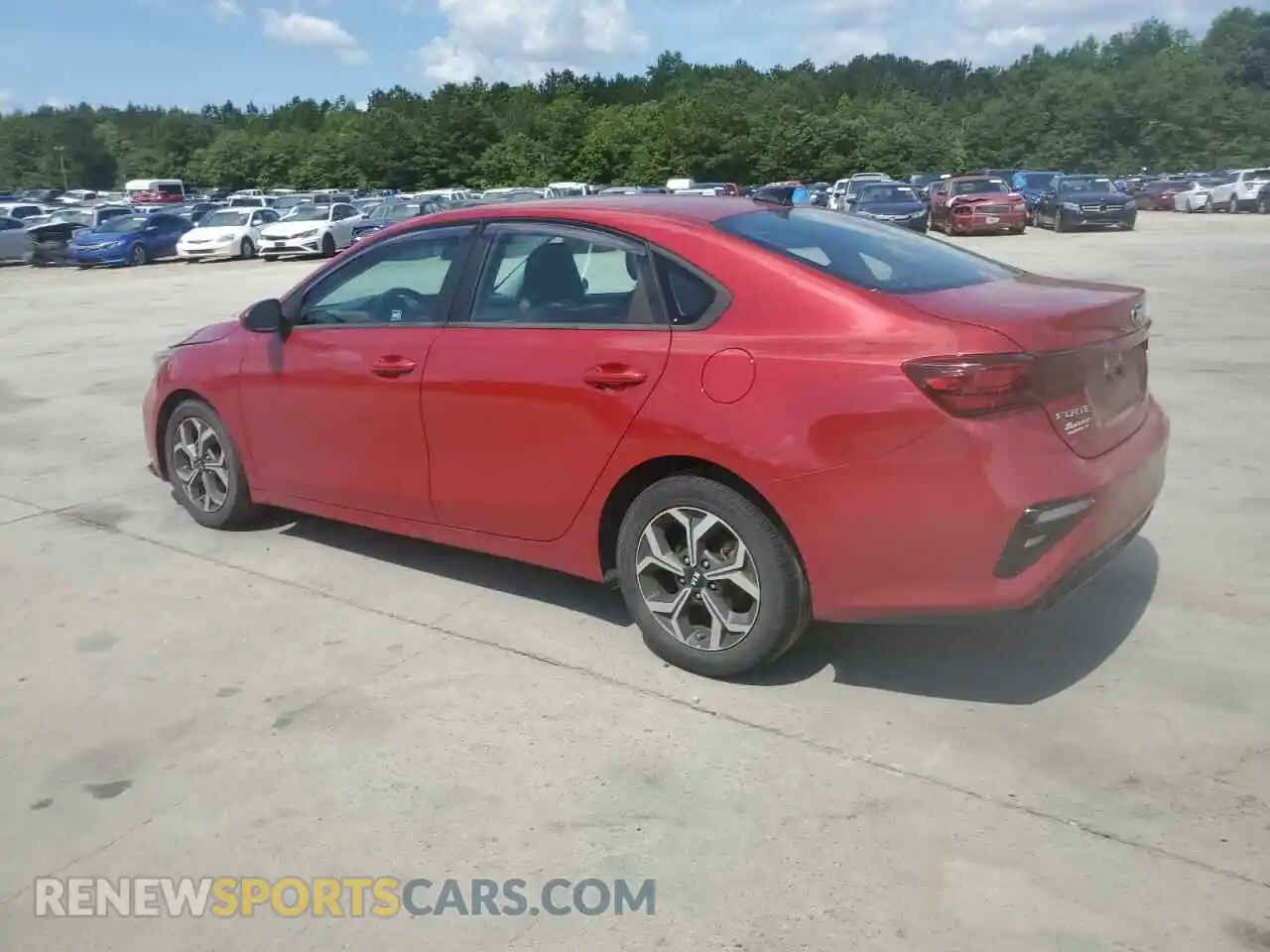 2 Photograph of a damaged car 3KPF24AD1ME341157 KIA FORTE 2021