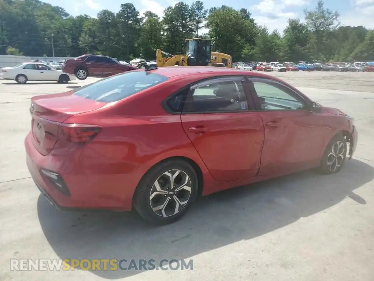3 Photograph of a damaged car 3KPF24AD1ME341157 KIA FORTE 2021