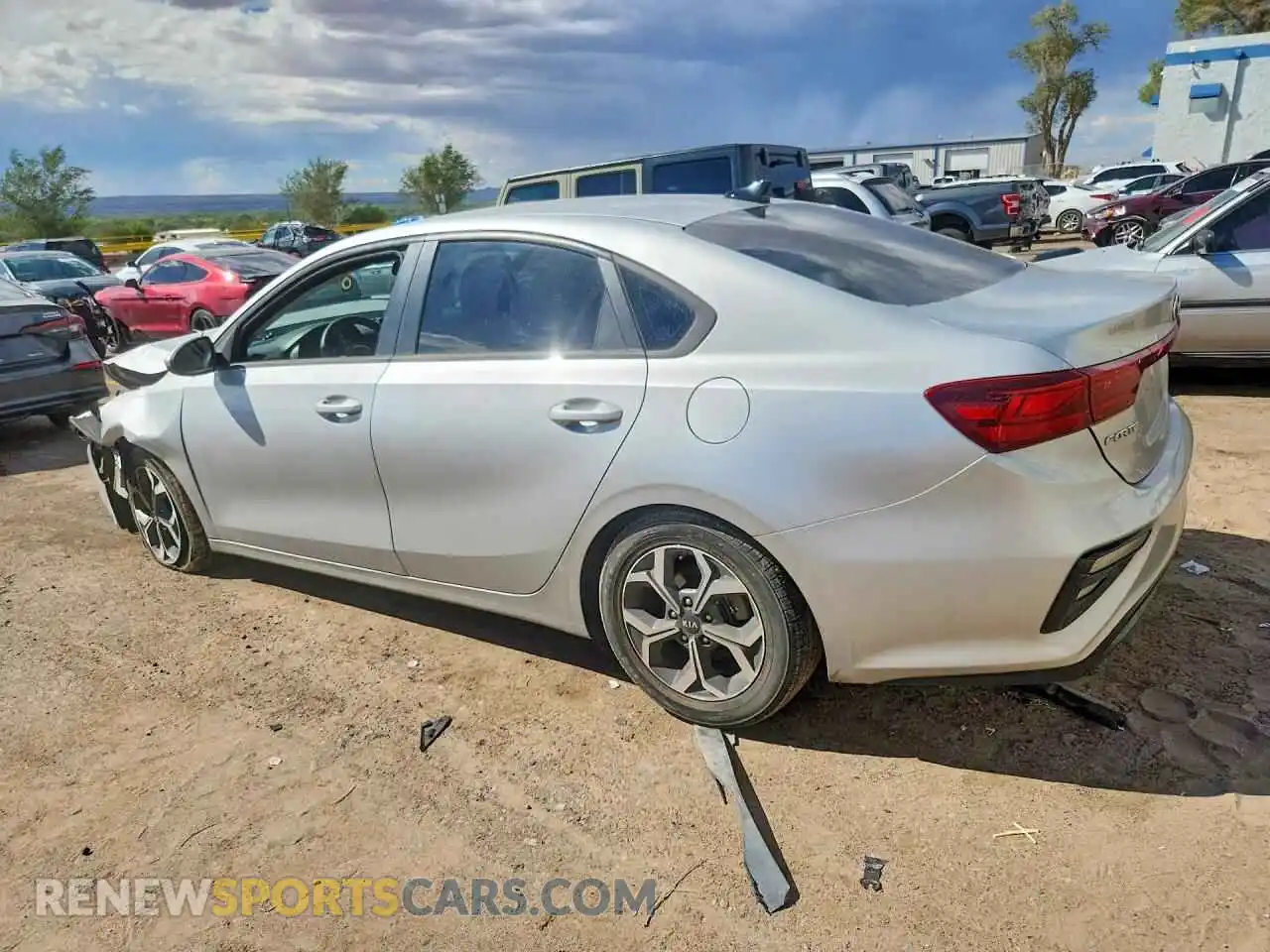 2 Photograph of a damaged car 3KPF24AD1ME350103 KIA FORTE 2021