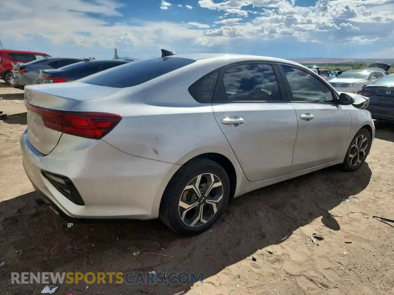 3 Photograph of a damaged car 3KPF24AD1ME350103 KIA FORTE 2021