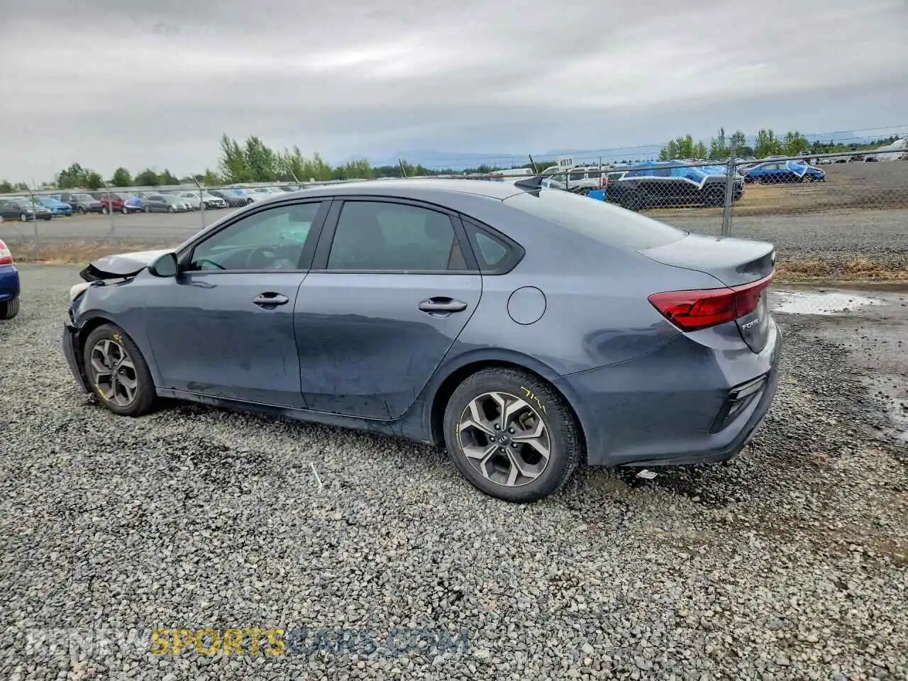 2 Photograph of a damaged car 3KPF24AD1ME355057 KIA FORTE 2021