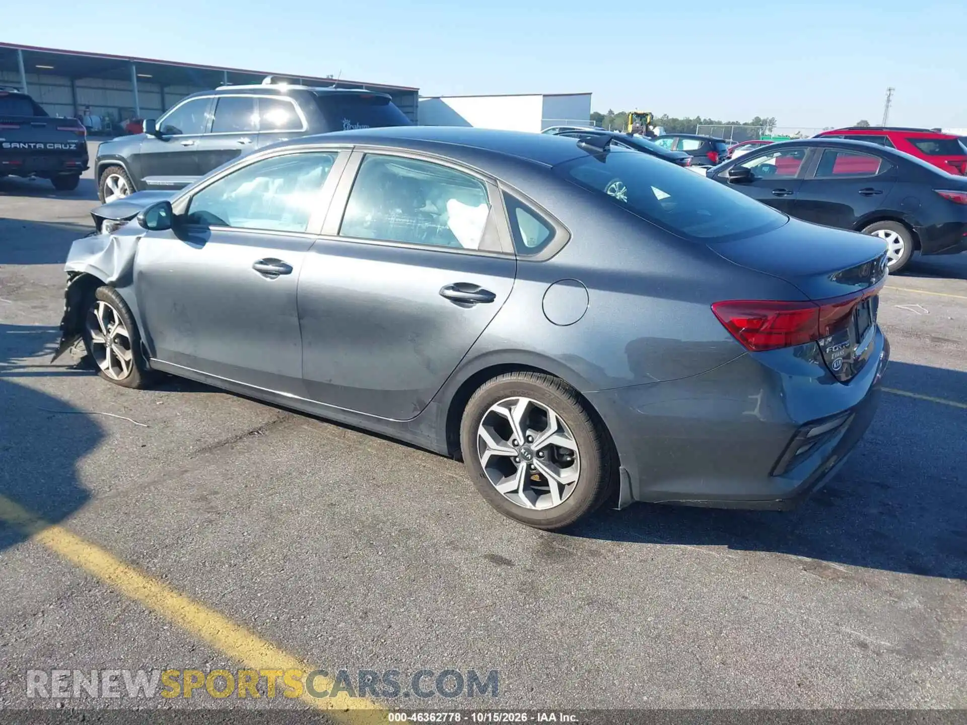 3 fotografías del automóvil dañado 3KPF24AD1ME360002 KIA FORTE 2021