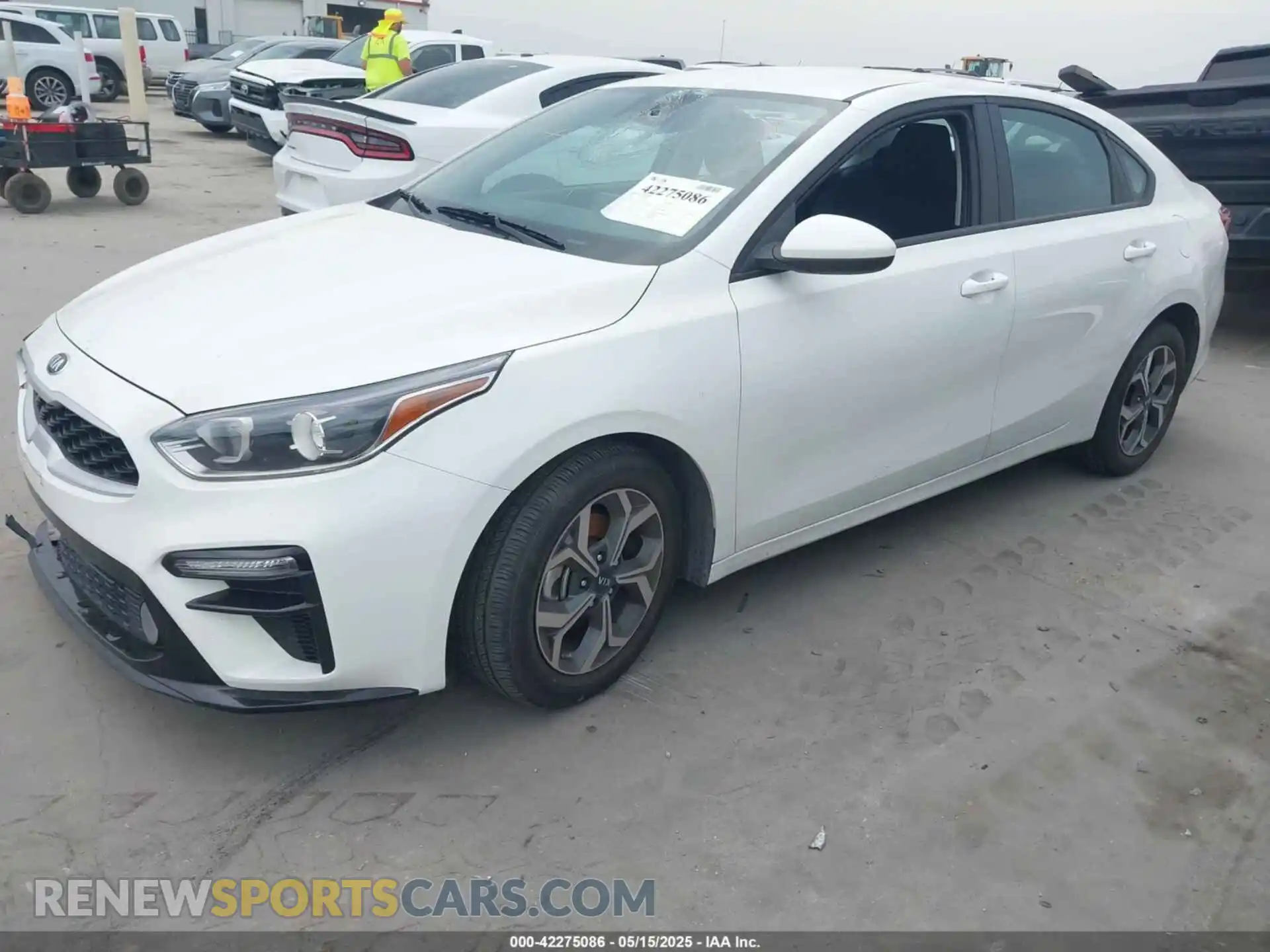 2 Photograph of a damaged car 3KPF24AD1ME361778 KIA FORTE 2021