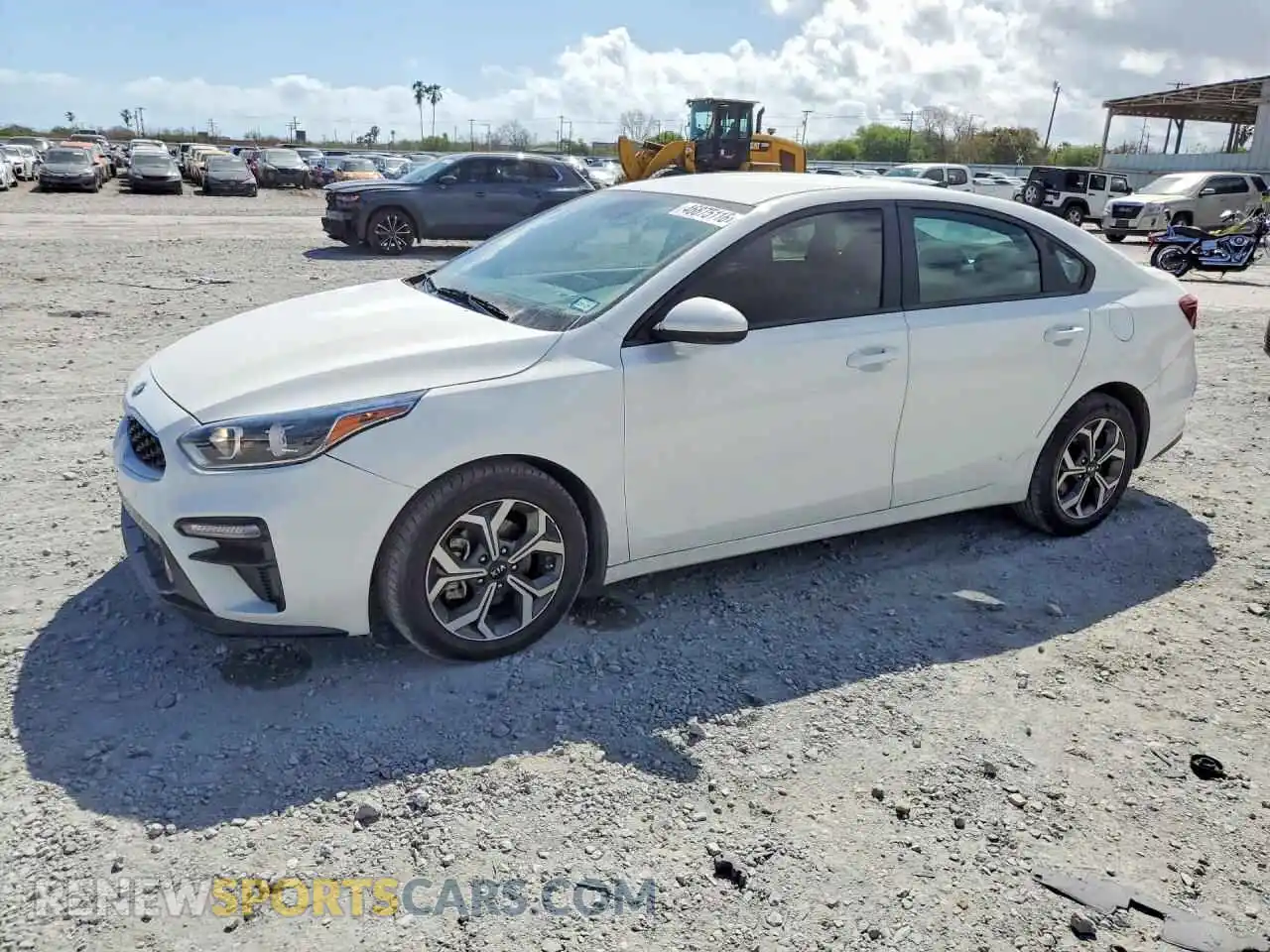 1 Photograph of a damaged car 3KPF24AD1ME361781 KIA FORTE 2021