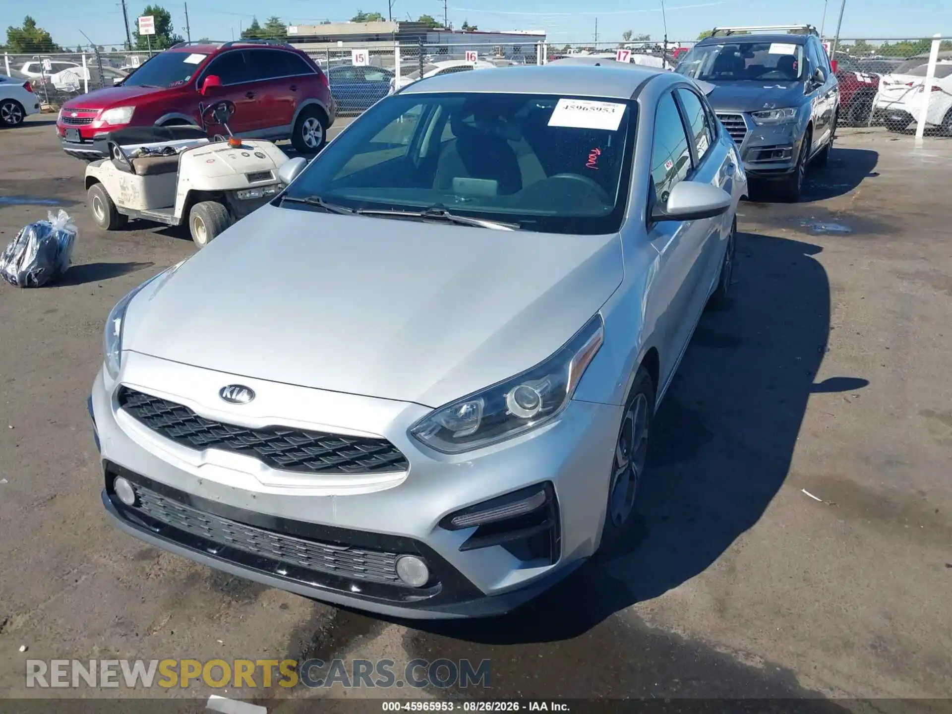 2 Photograph of a damaged car 3KPF24AD1ME363952 KIA FORTE 2021
