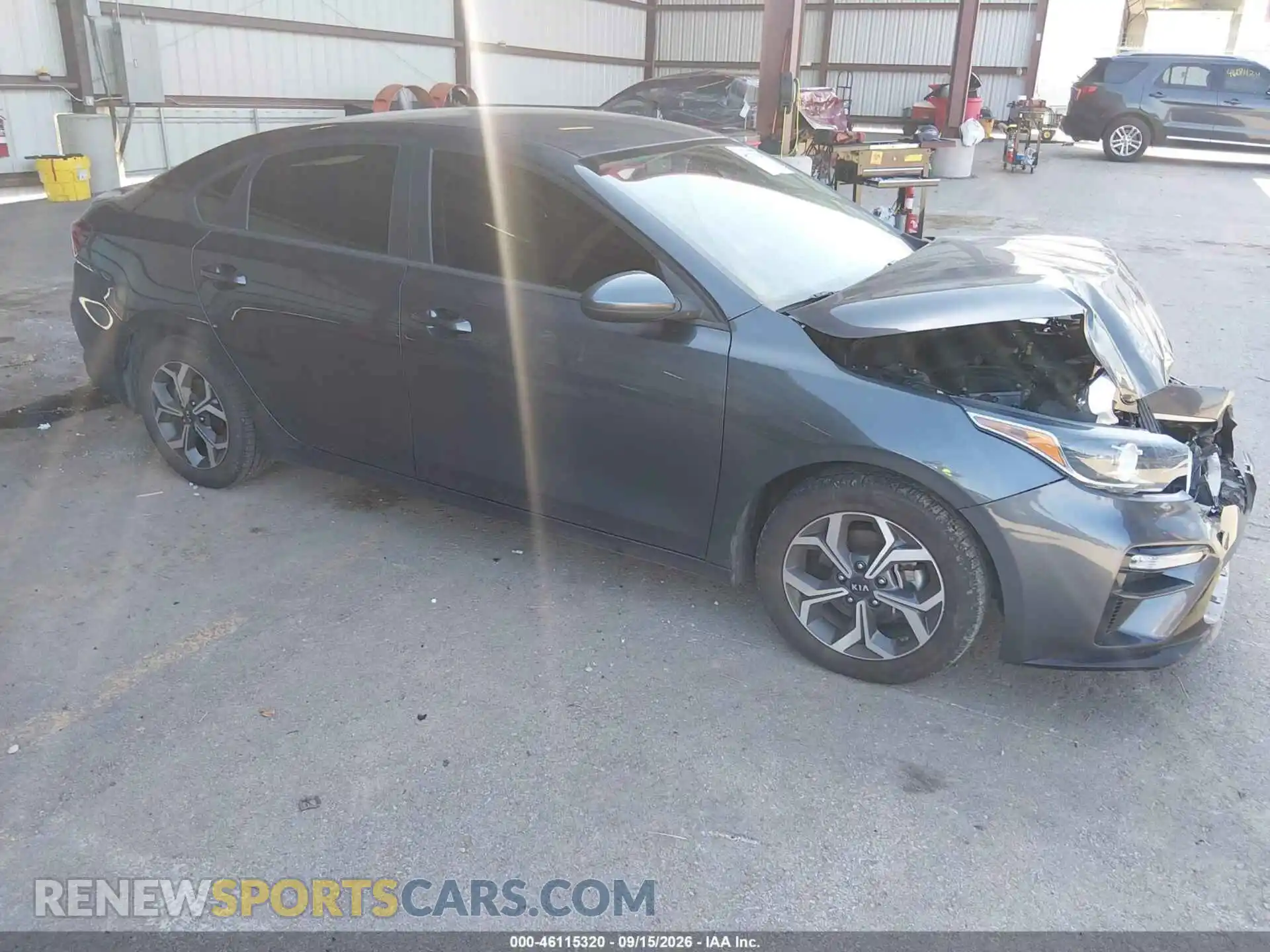 1 Photograph of a damaged car 3KPF24AD1ME364762 KIA FORTE 2021