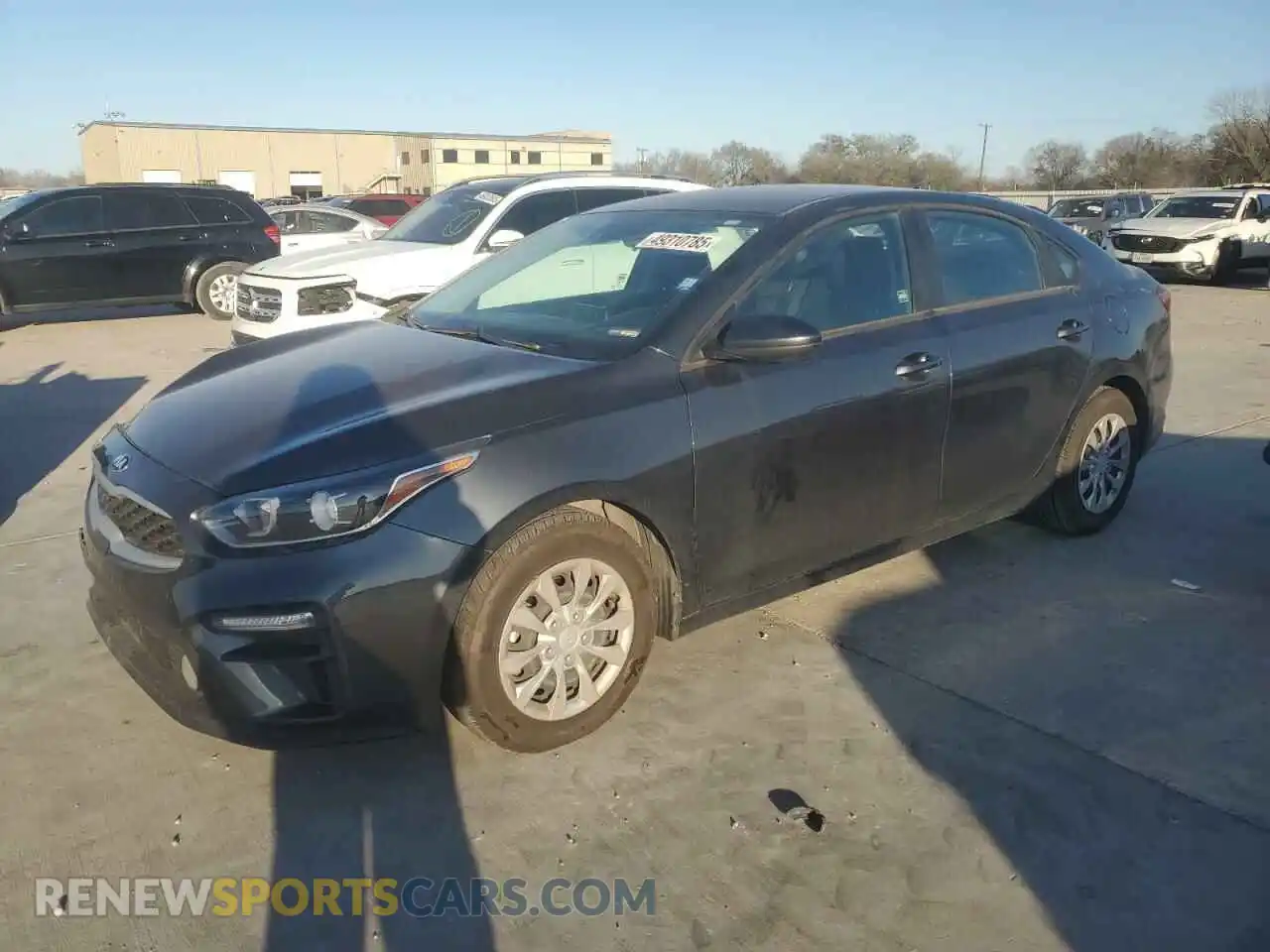 1 Photograph of a damaged car 3KPF24AD1ME368505 KIA FORTE 2021
