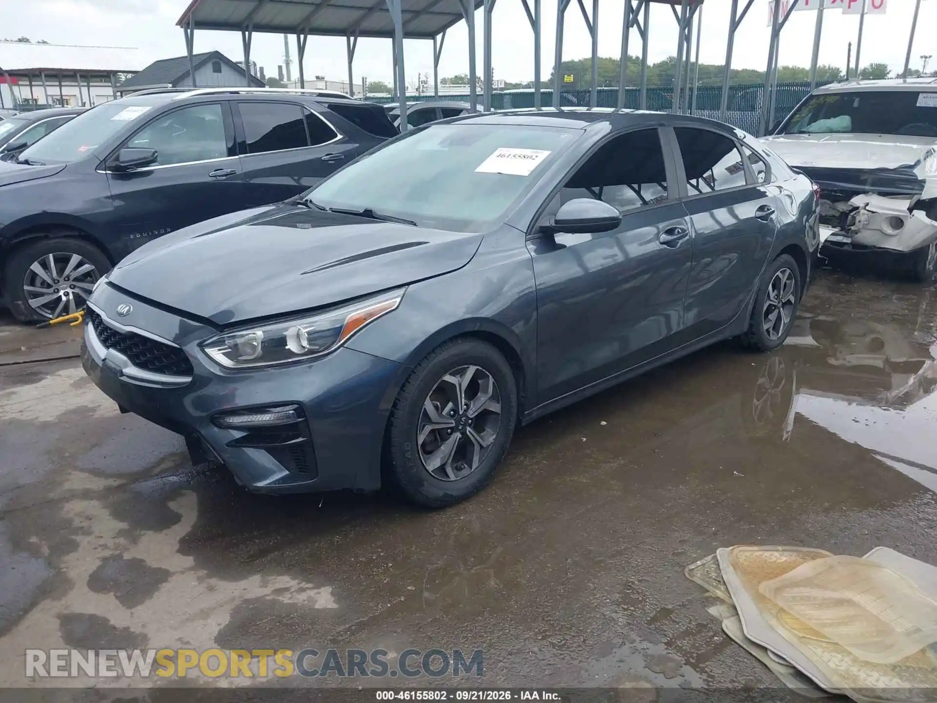 2 Photograph of a damaged car 3KPF24AD1ME372831 KIA FORTE 2021