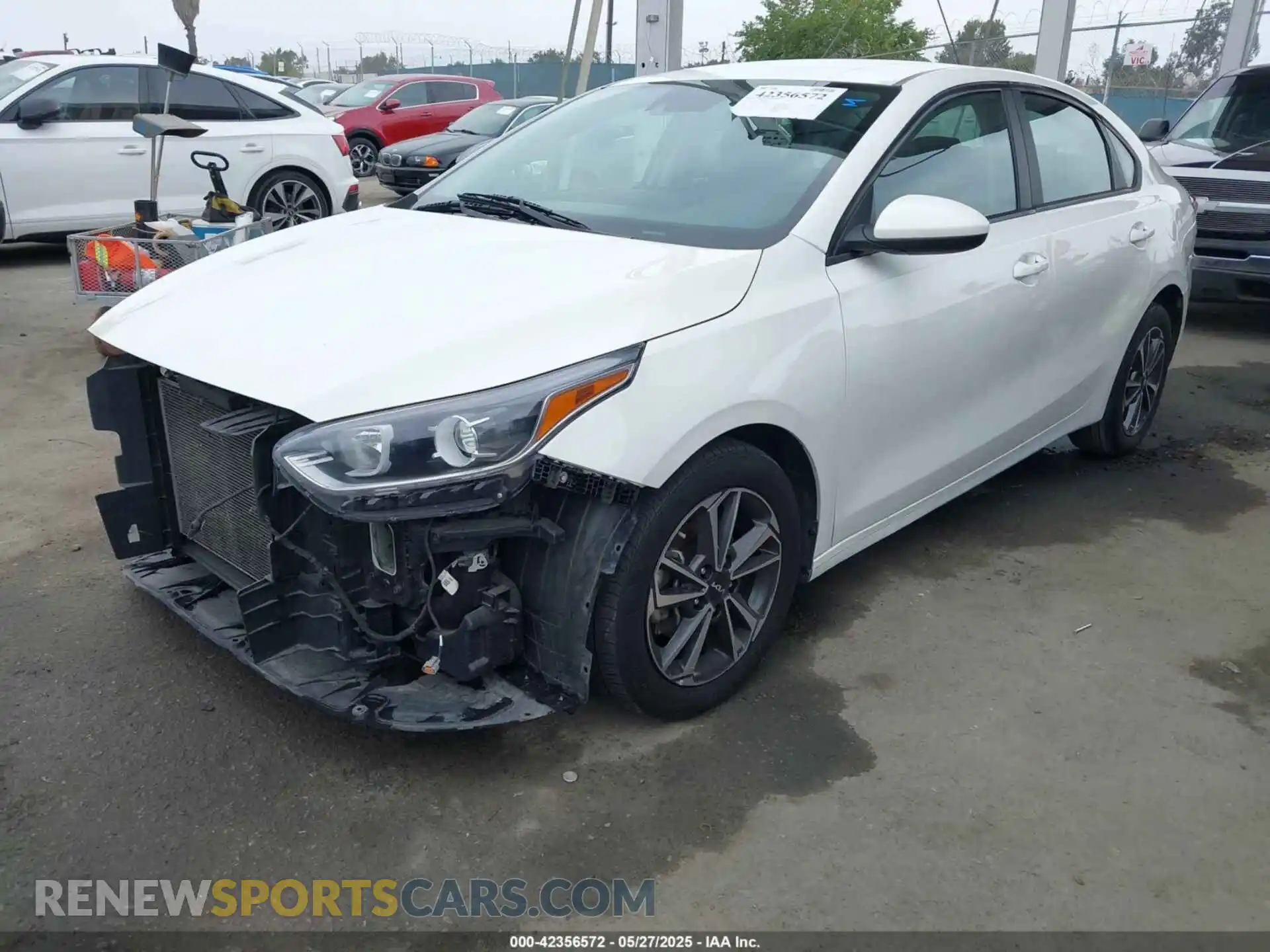 2 Photograph of a damaged car 3KPF24AD1ME375065 KIA FORTE 2021
