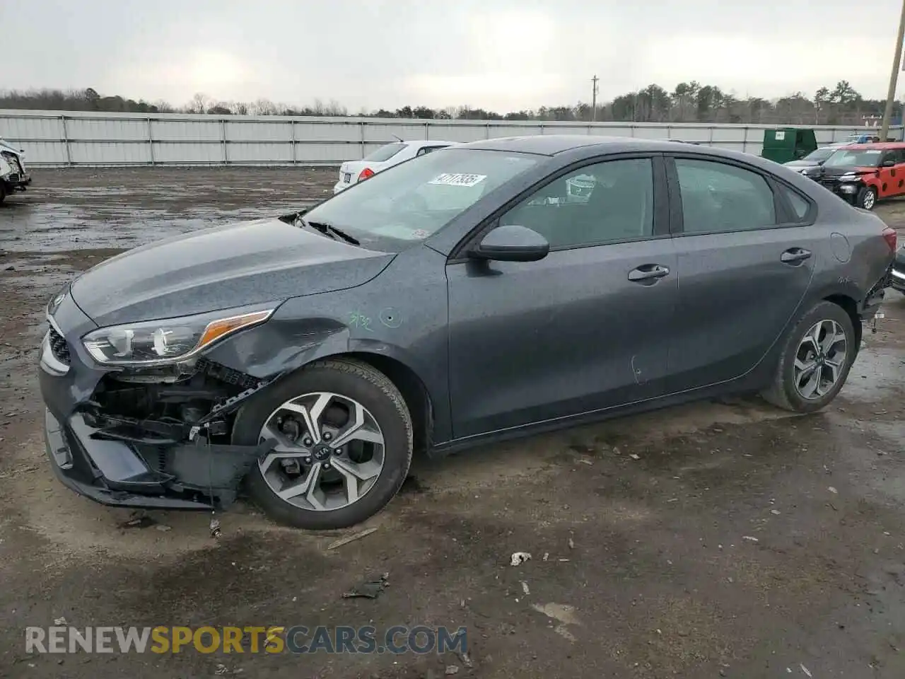 1 Photograph of a damaged car 3KPF24AD1ME381447 KIA FORTE 2021