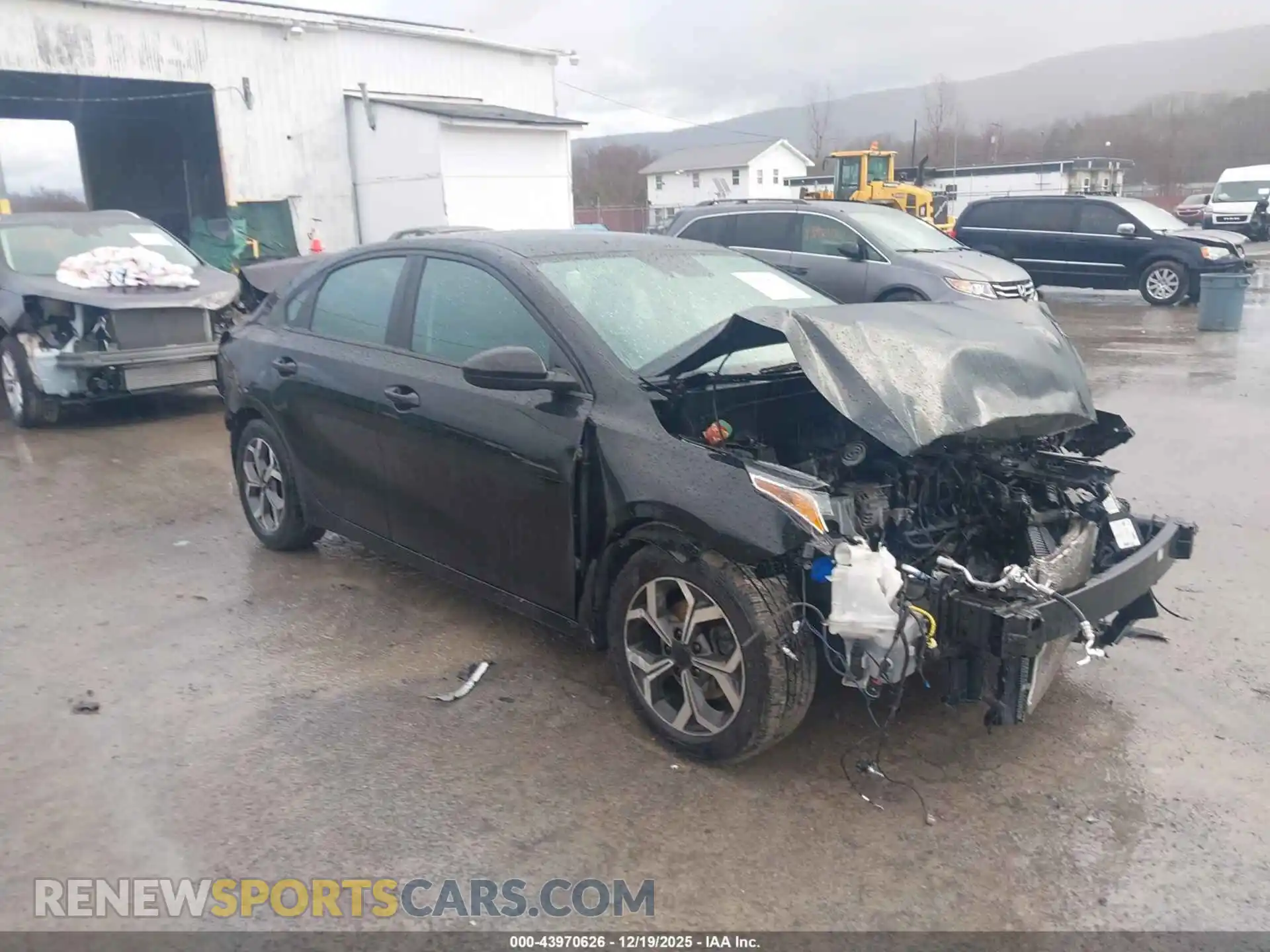1 Photograph of a damaged car 3KPF24AD1ME384879 KIA FORTE 2021