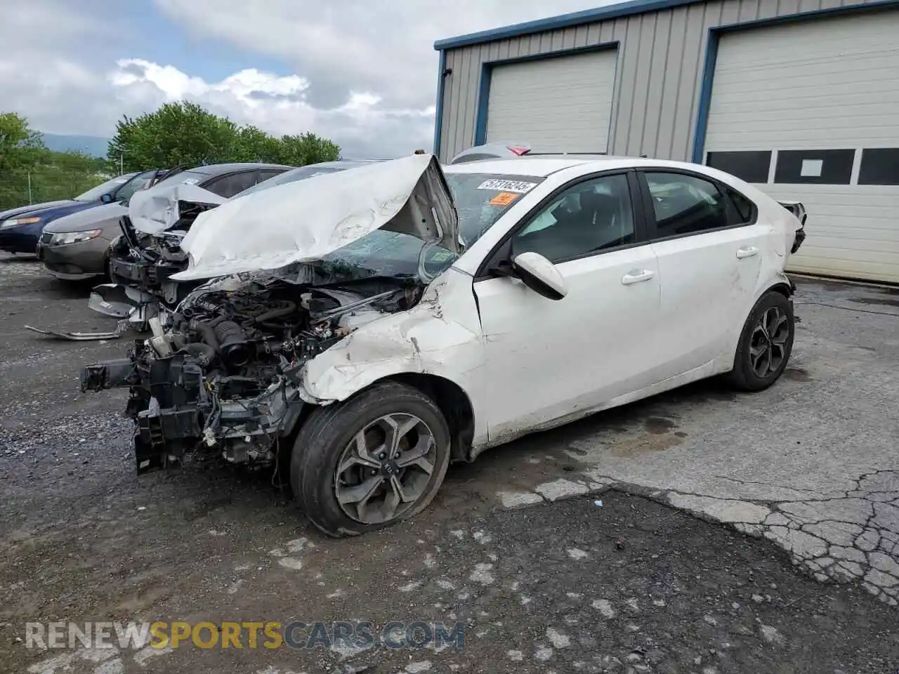 1 Photograph of a damaged car 3KPF24AD1ME386356 KIA FORTE 2021