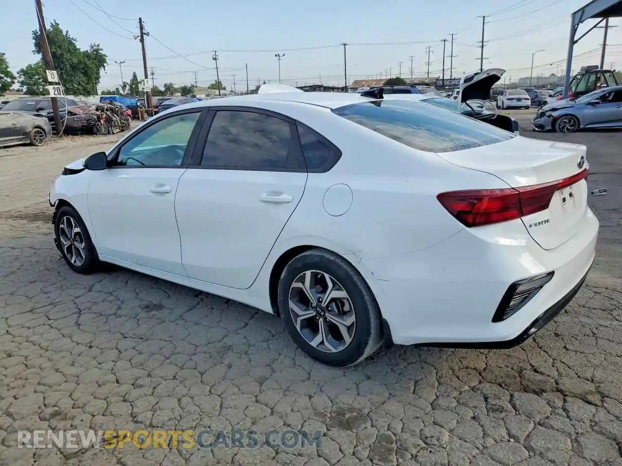 2 Photograph of a damaged car 3KPF24AD1ME391220 KIA FORTE 2021