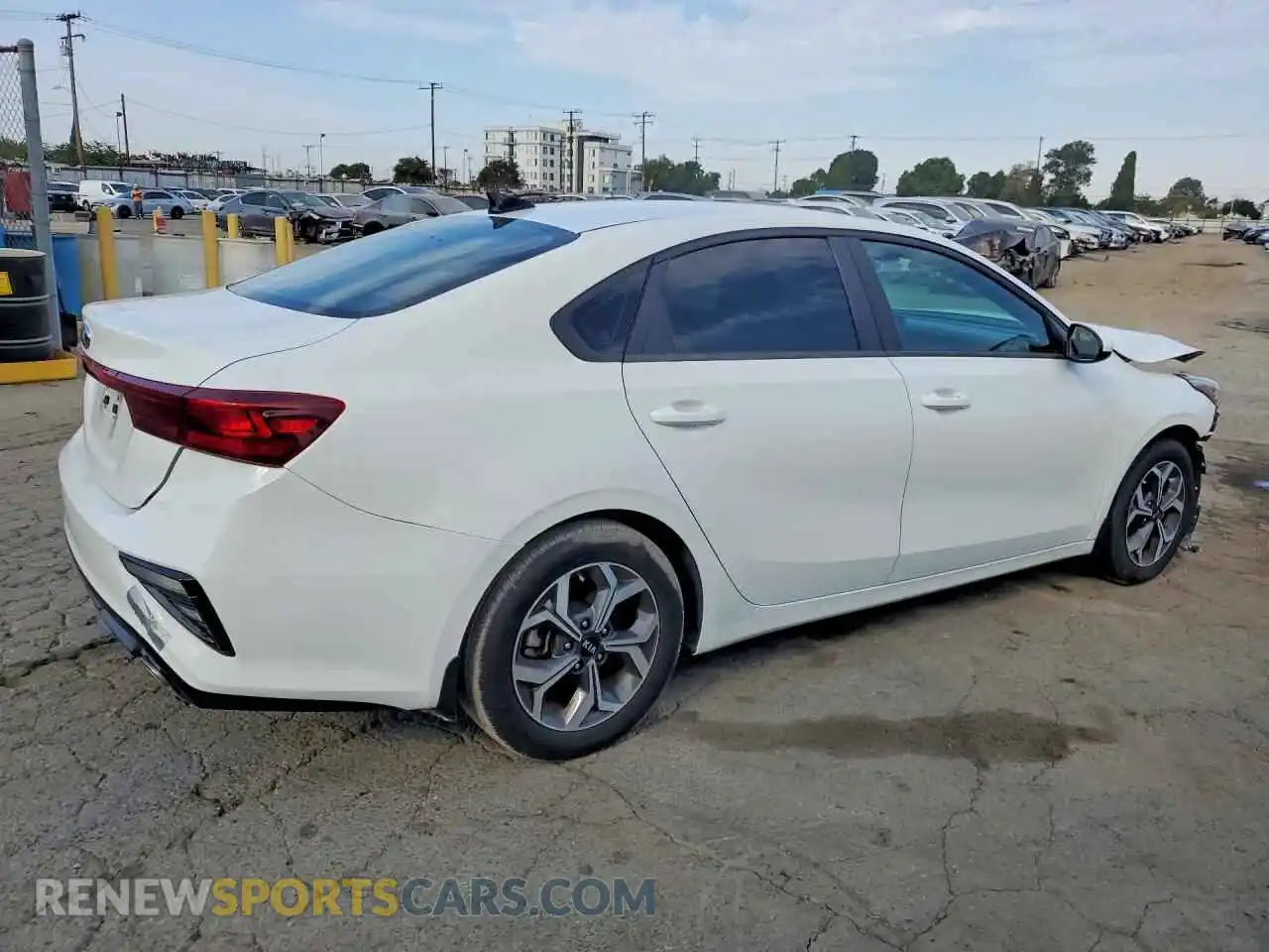 3 Photograph of a damaged car 3KPF24AD1ME391220 KIA FORTE 2021