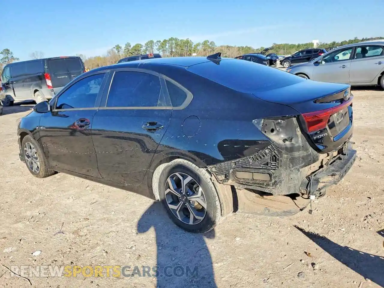 2 Photograph of a damaged car 3KPF24AD1ME395302 KIA FORTE 2021