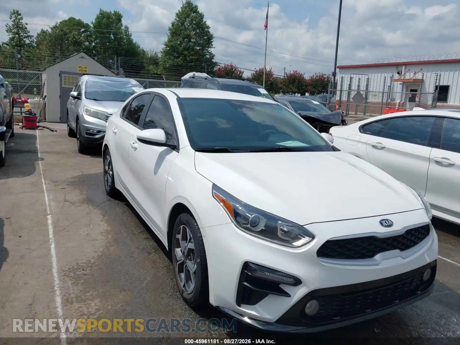 1 Photograph of a damaged car 3KPF24AD1ME401146 KIA FORTE 2021