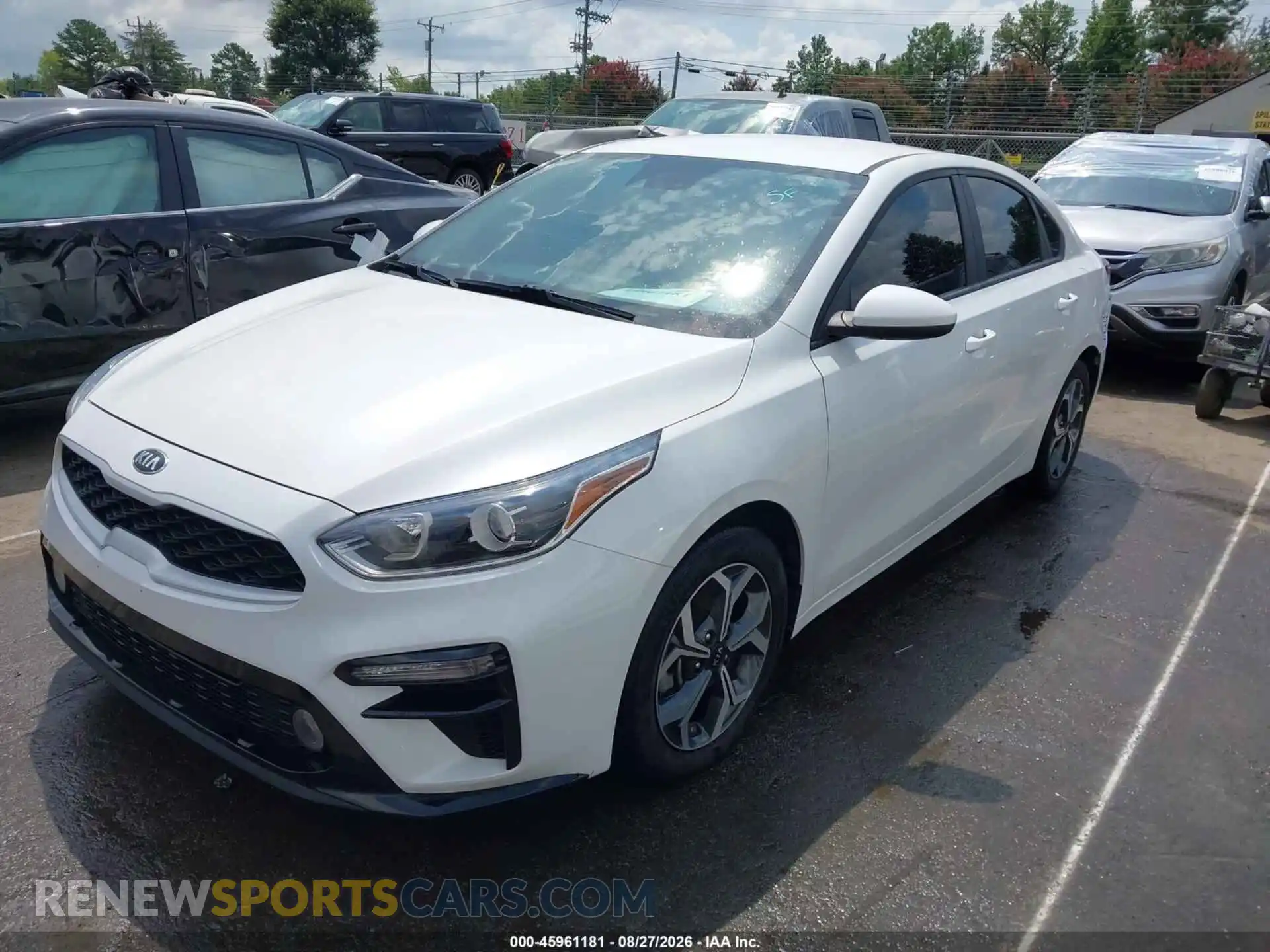 2 Photograph of a damaged car 3KPF24AD1ME401146 KIA FORTE 2021