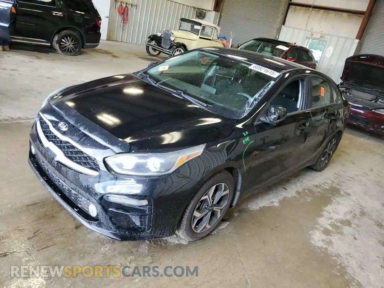 1 Photograph of a damaged car 3KPF24AD2ME264458 KIA FORTE 2021