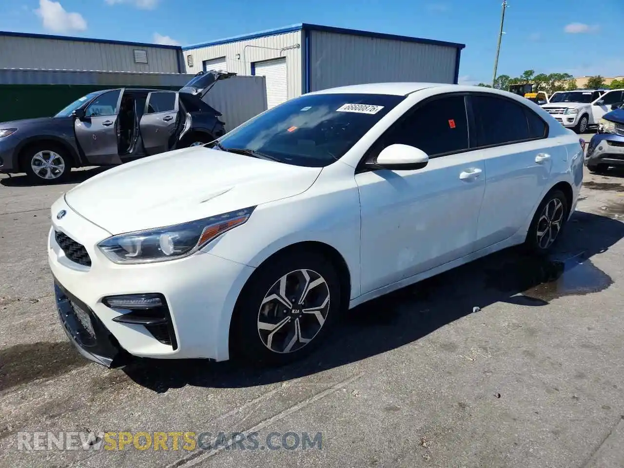 1 Photograph of a damaged car 3KPF24AD2ME266145 KIA FORTE 2021