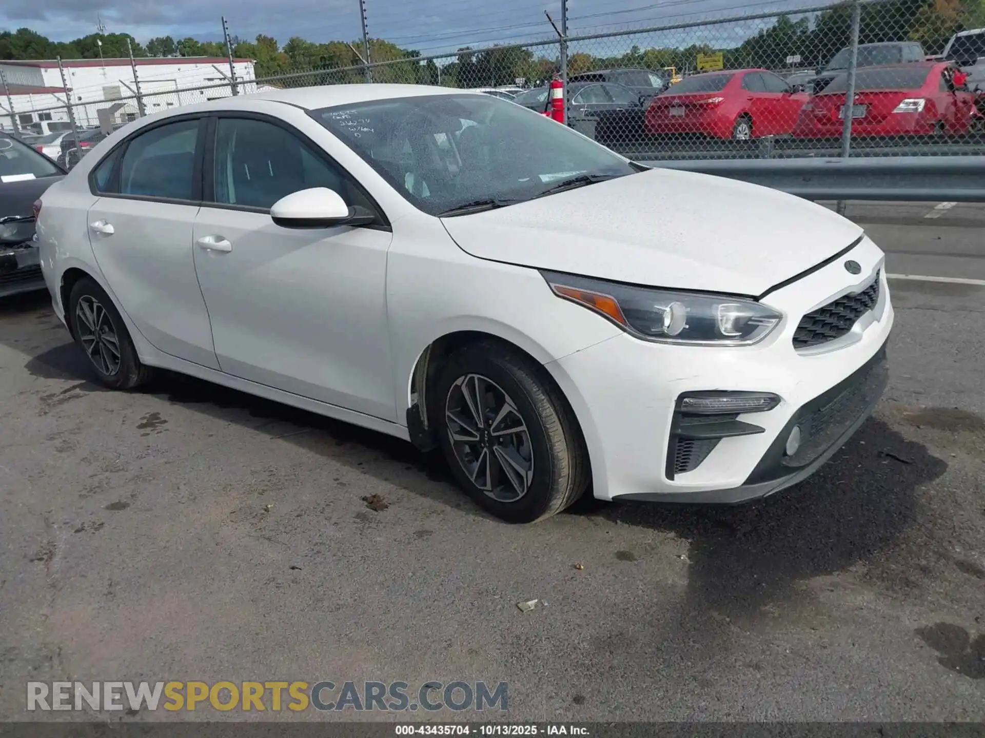 1 Photograph of a damaged car 3KPF24AD2ME266274 KIA FORTE 2021