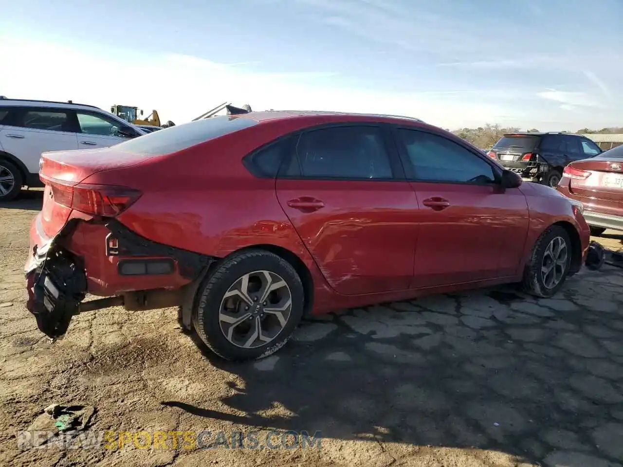 3 Photograph of a damaged car 3KPF24AD2ME266422 KIA FORTE 2021