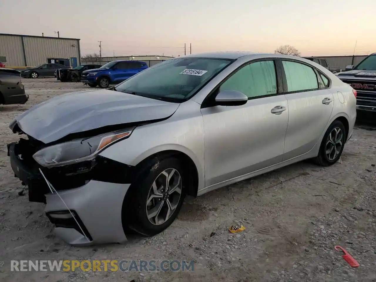 1 Photograph of a damaged car 3KPF24AD2ME283172 KIA FORTE 2021
