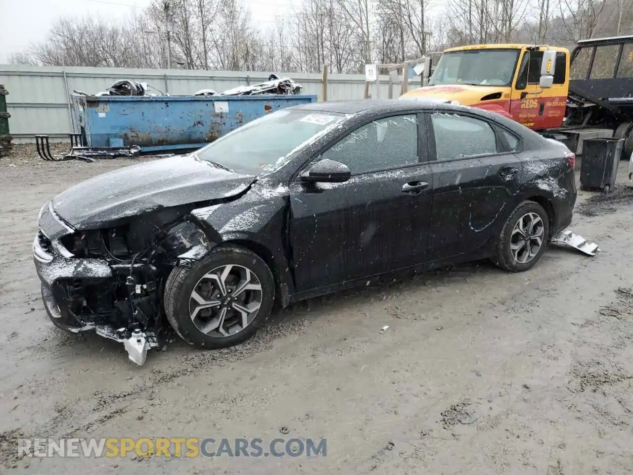 1 Photograph of a damaged car 3KPF24AD2ME285570 KIA FORTE 2021