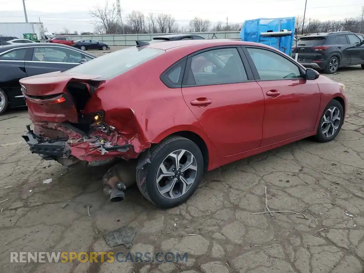 3 Photograph of a damaged car 3KPF24AD2ME291496 KIA FORTE 2021