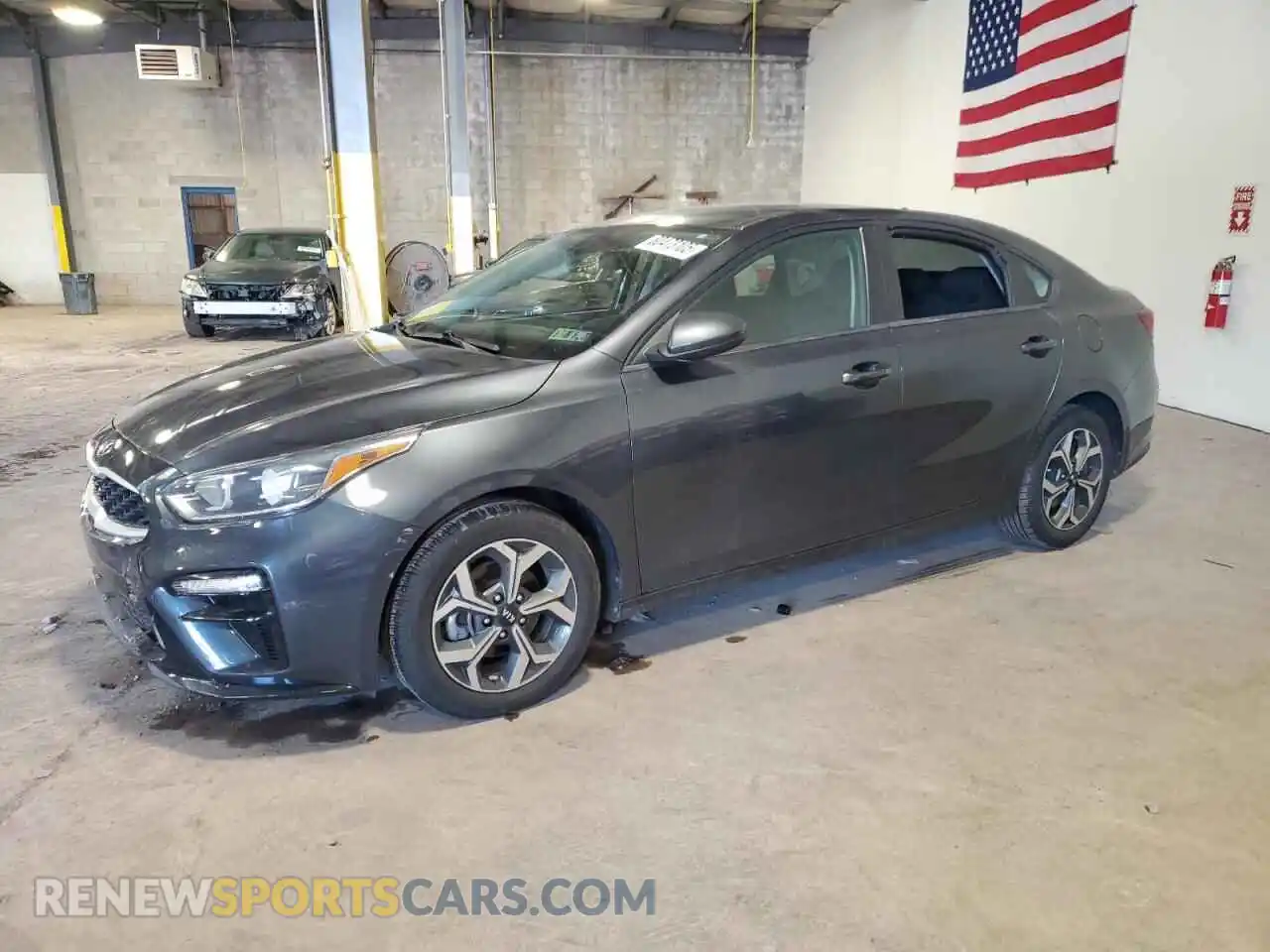 1 Photograph of a damaged car 3KPF24AD2ME293068 KIA FORTE 2021