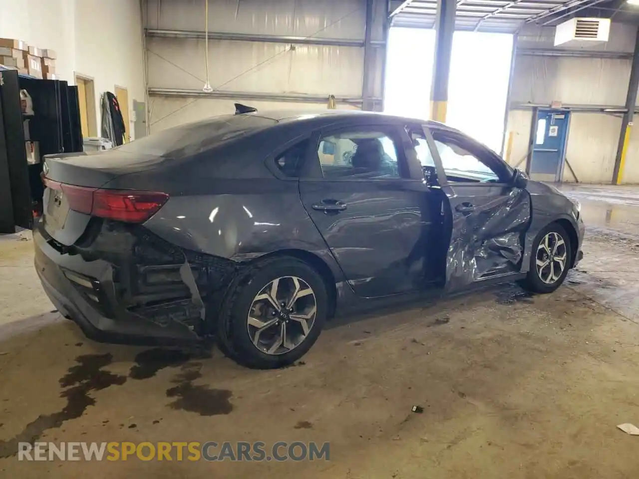 3 Photograph of a damaged car 3KPF24AD2ME293068 KIA FORTE 2021