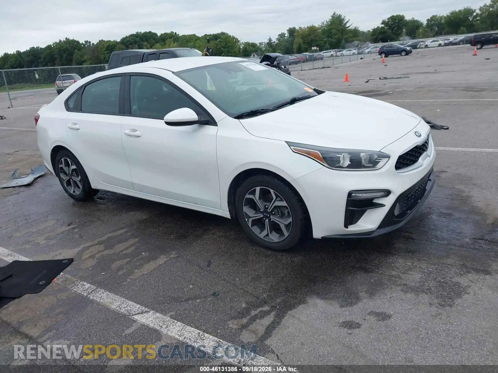 1 Photograph of a damaged car 3KPF24AD2ME296181 KIA FORTE 2021