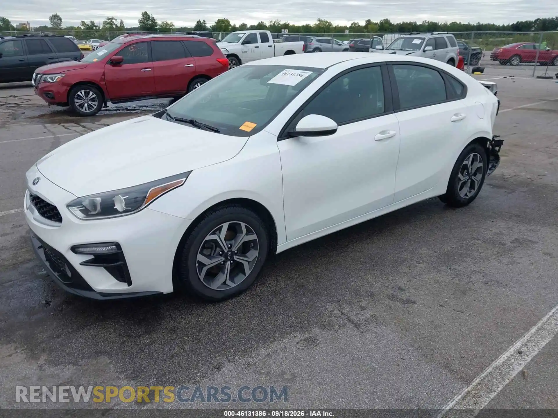 2 Photograph of a damaged car 3KPF24AD2ME296181 KIA FORTE 2021