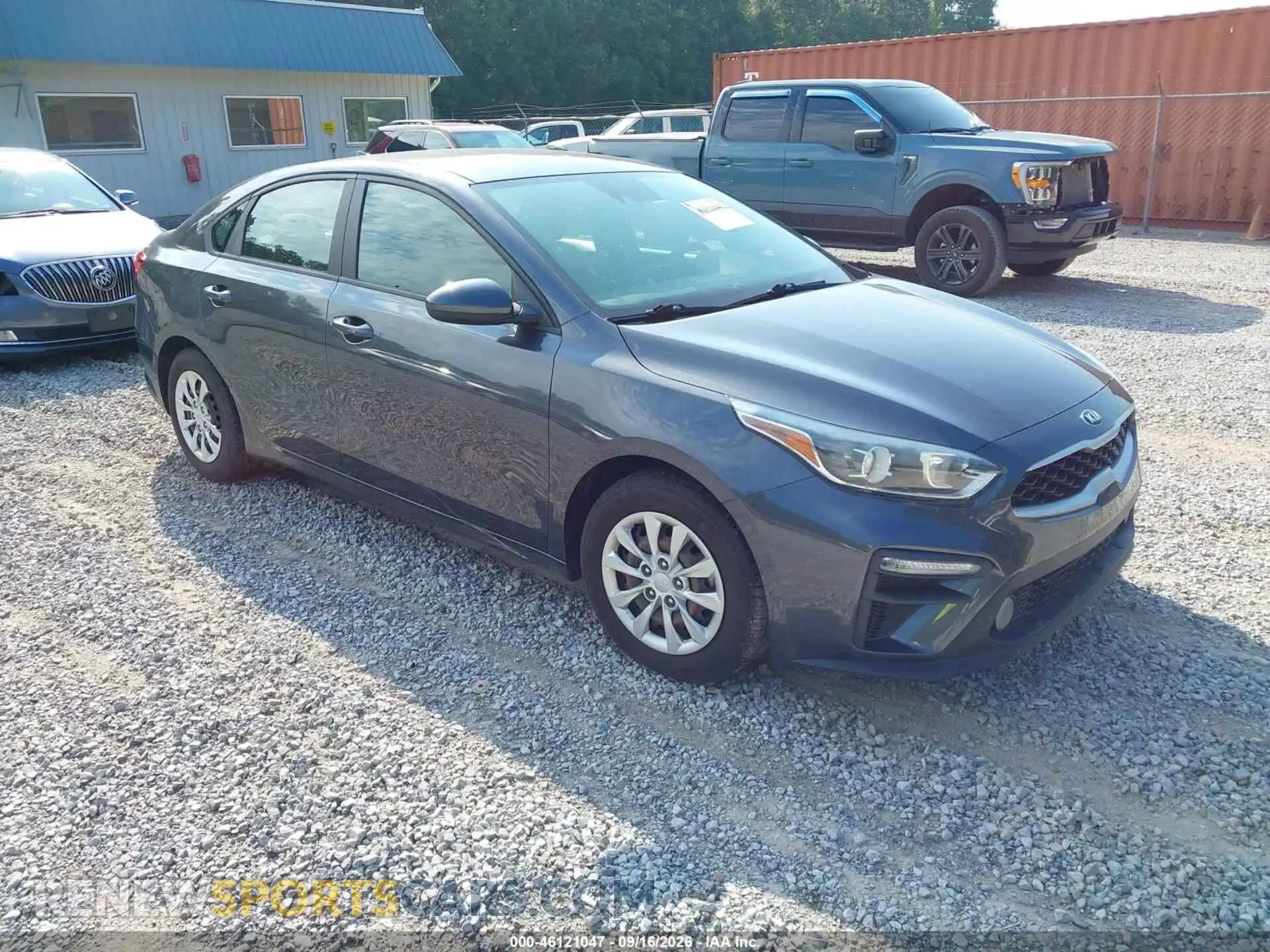 1 Photograph of a damaged car 3KPF24AD2ME301055 KIA FORTE 2021
