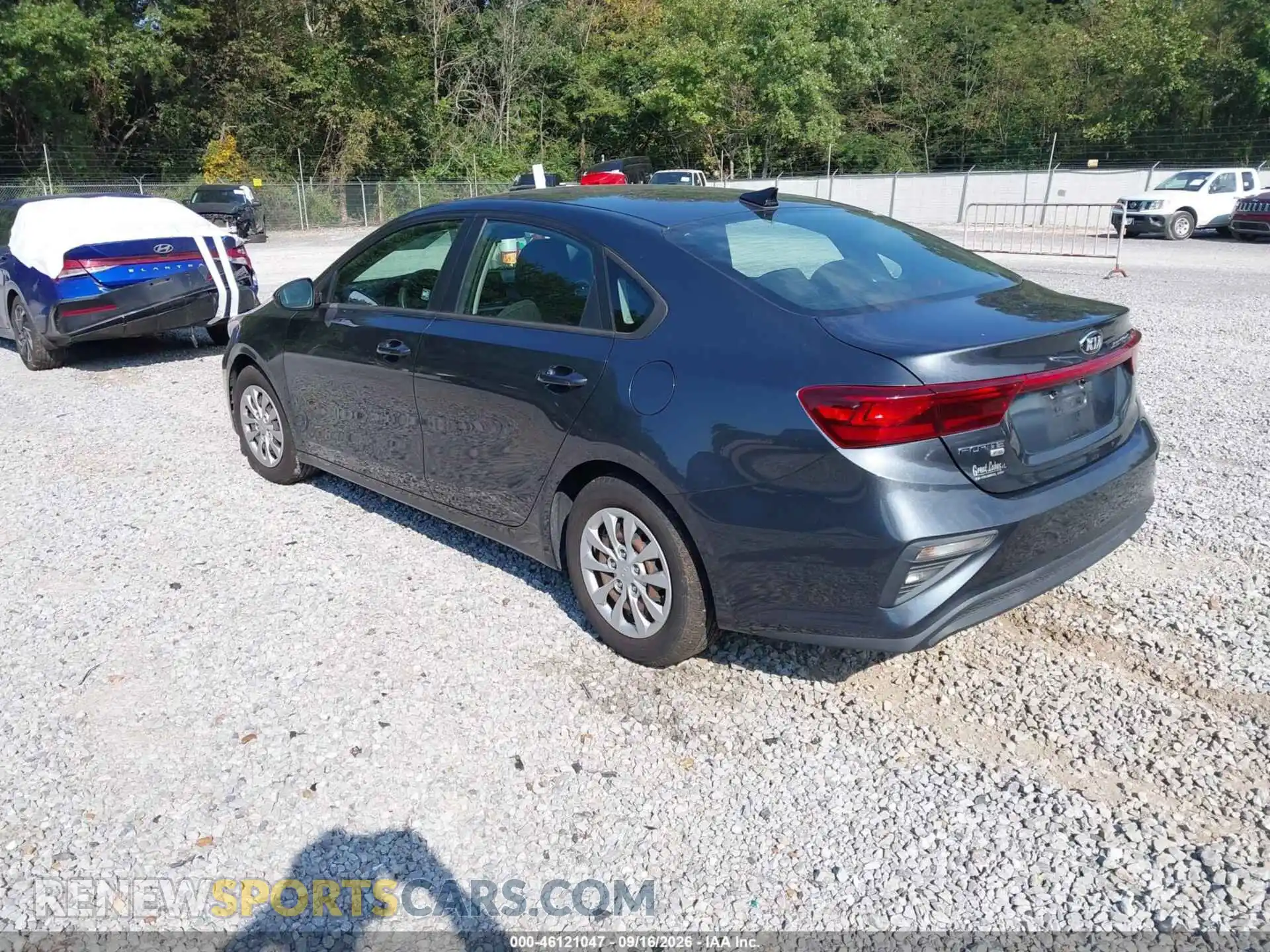 3 Photograph of a damaged car 3KPF24AD2ME301055 KIA FORTE 2021
