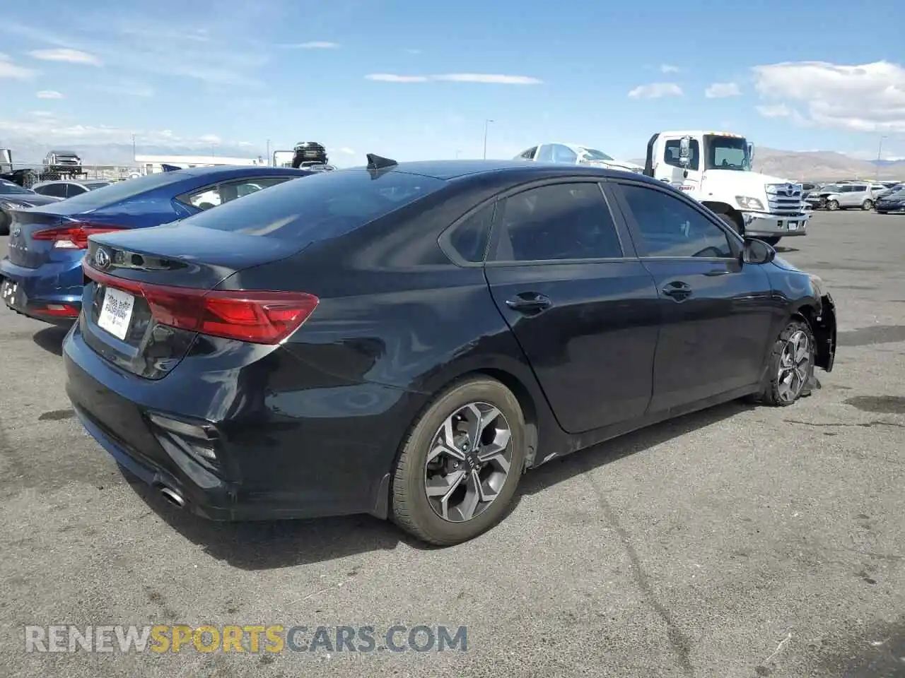 3 Photograph of a damaged car 3KPF24AD2ME306384 KIA FORTE 2021