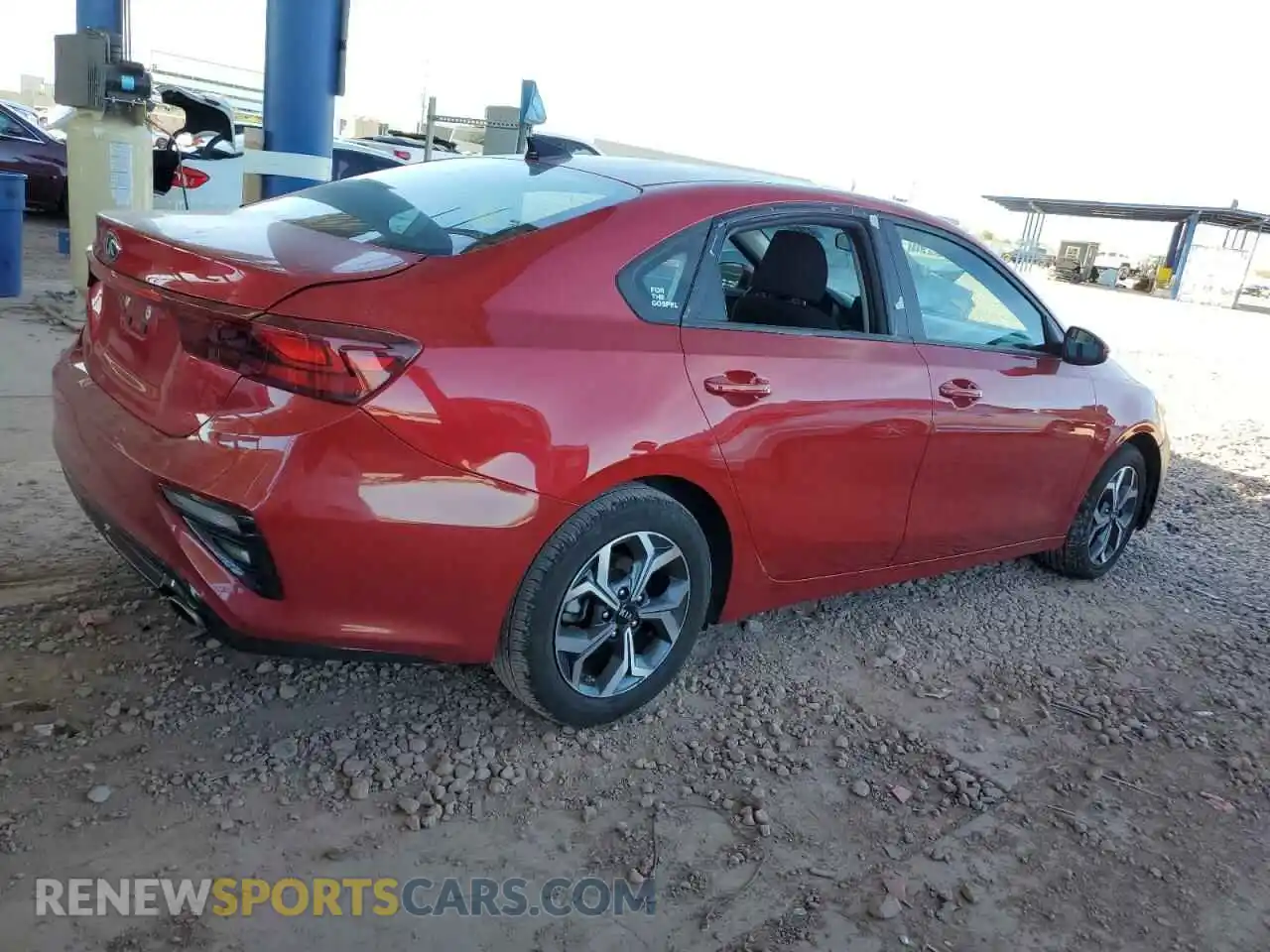 3 Photograph of a damaged car 3KPF24AD2ME306594 KIA FORTE 2021