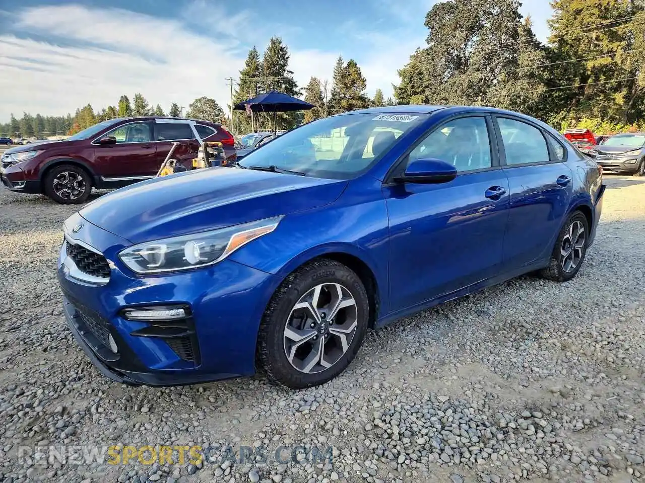 1 Photograph of a damaged car 3KPF24AD2ME307356 KIA FORTE 2021