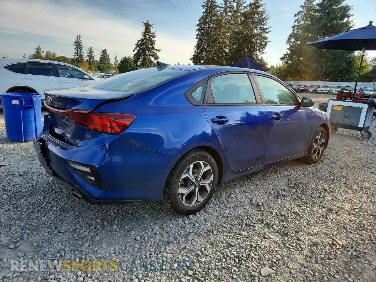 3 Photograph of a damaged car 3KPF24AD2ME307356 KIA FORTE 2021