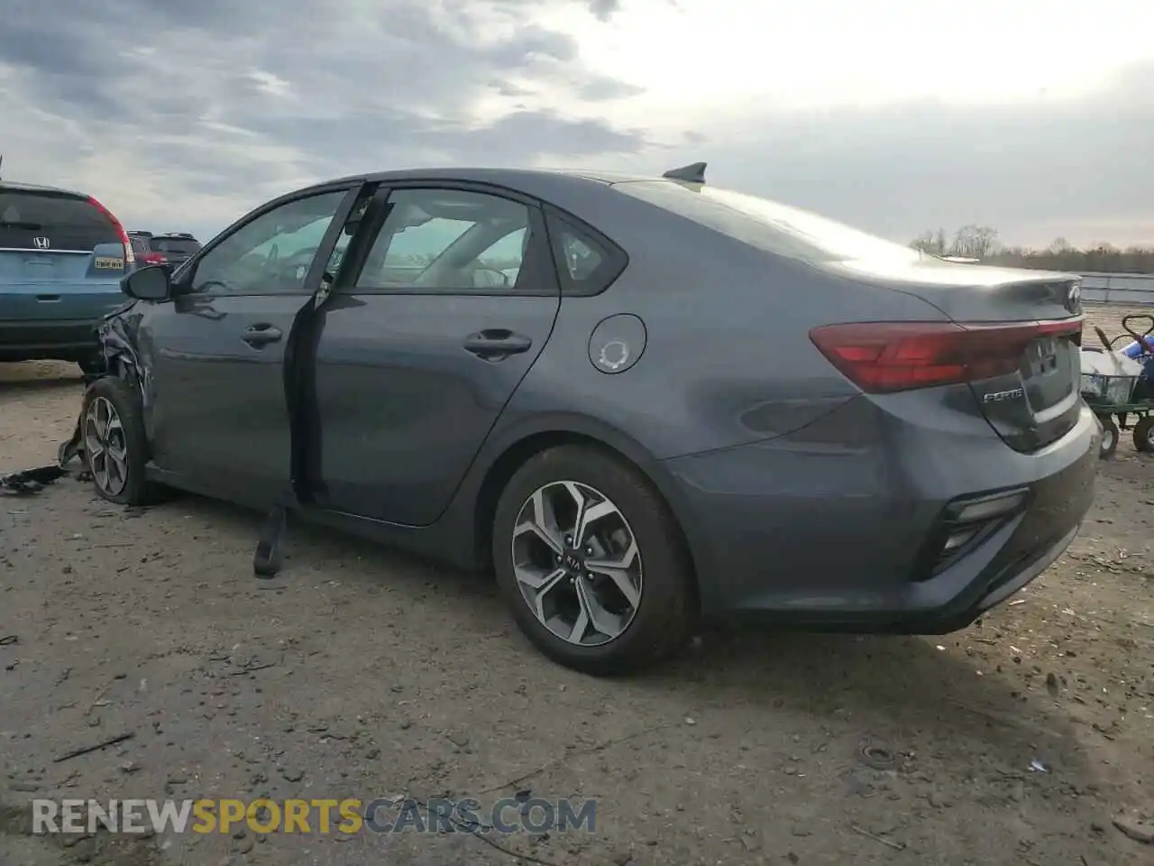 2 Photograph of a damaged car 3KPF24AD2ME313464 KIA FORTE 2021