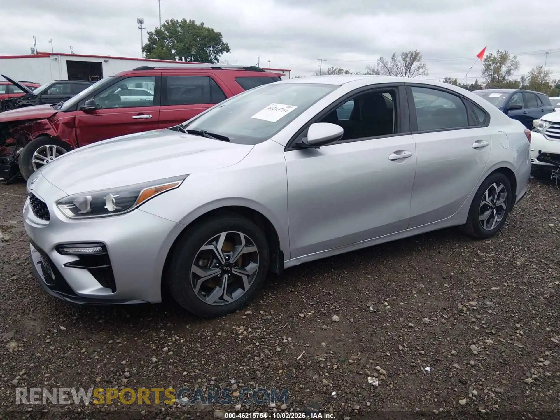 2 Photograph of a damaged car 3KPF24AD2ME325968 KIA FORTE 2021