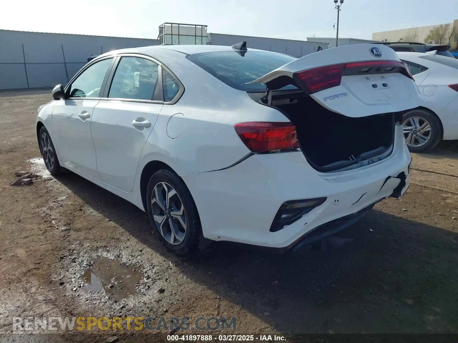 3 Photograph of a damaged car 3KPF24AD2ME327400 KIA FORTE 2021