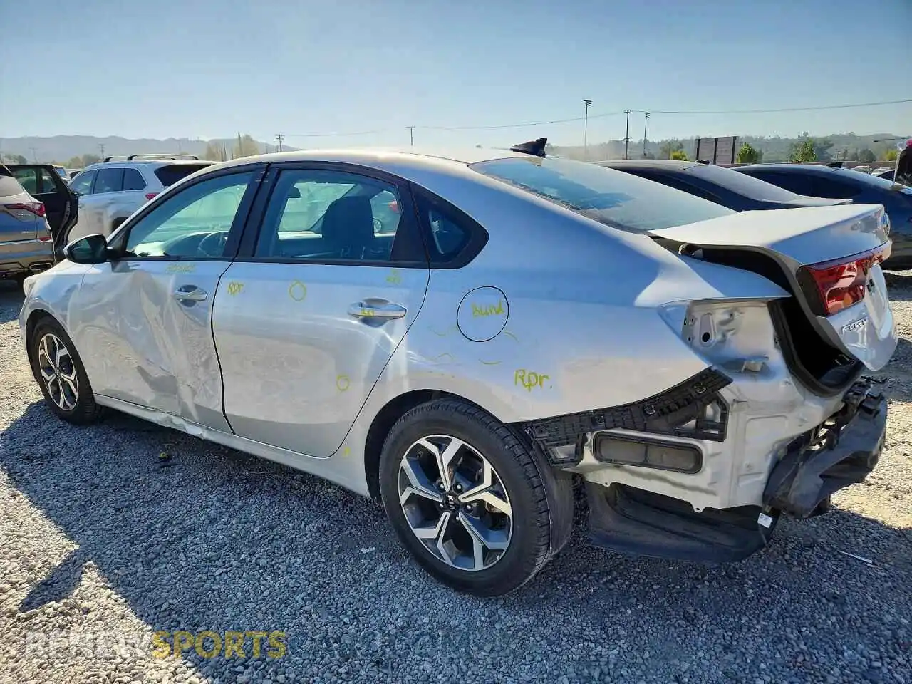 2 Photograph of a damaged car 3KPF24AD2ME330300 KIA FORTE 2021