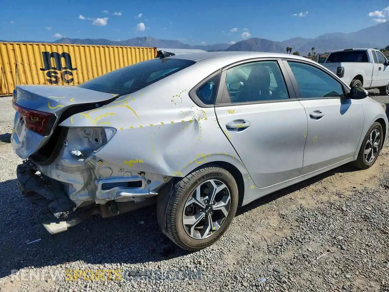3 Photograph of a damaged car 3KPF24AD2ME330300 KIA FORTE 2021